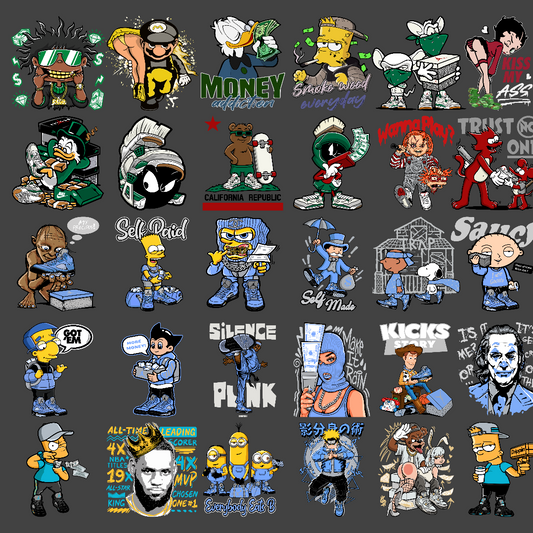 Pack Digital +50 Diseños Streetwear Bundle