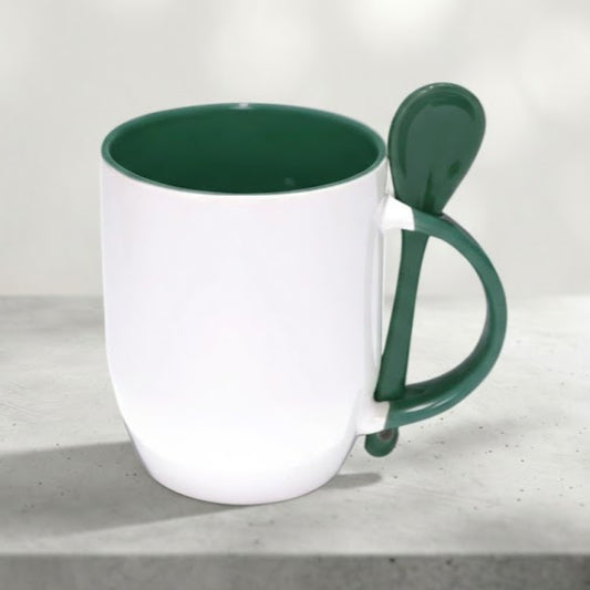 Mug con Cuchara Integrada